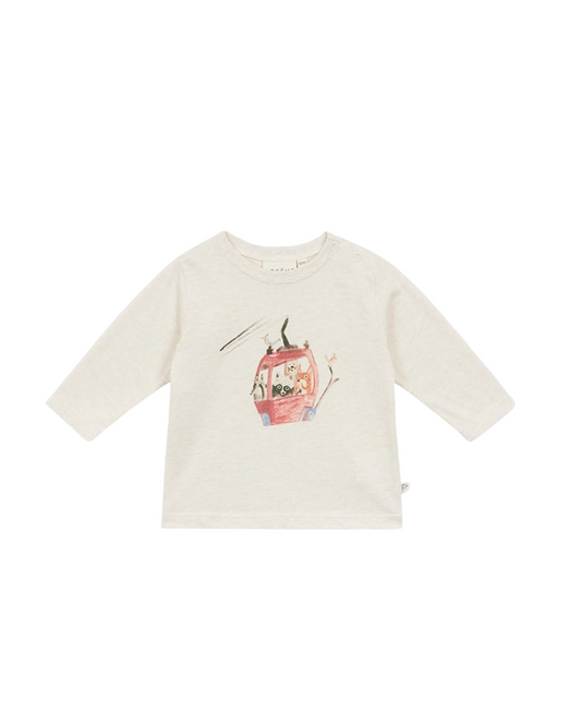 Arsene & Les Pipelettes Baby T-Shirt Cable Car