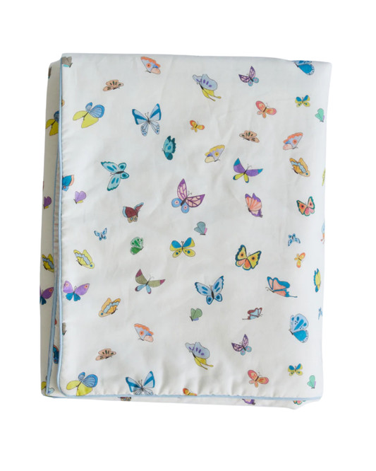 Timo & Violet Madame Butterfly Crib Quilt