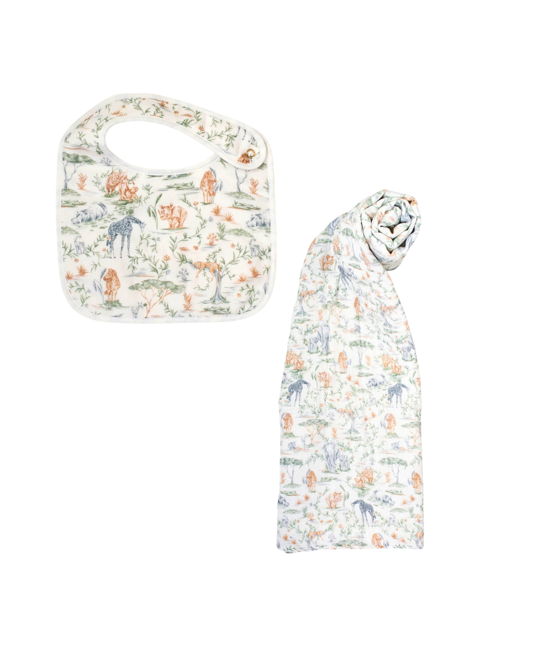 Timo & Violet Shawl & Bib Set