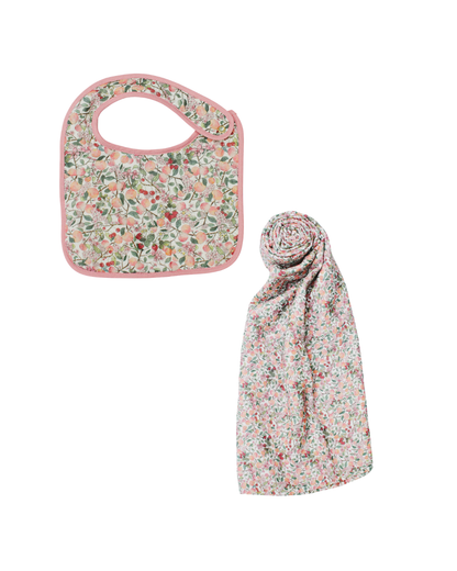 Timo & Violet Shawl & Bib Set