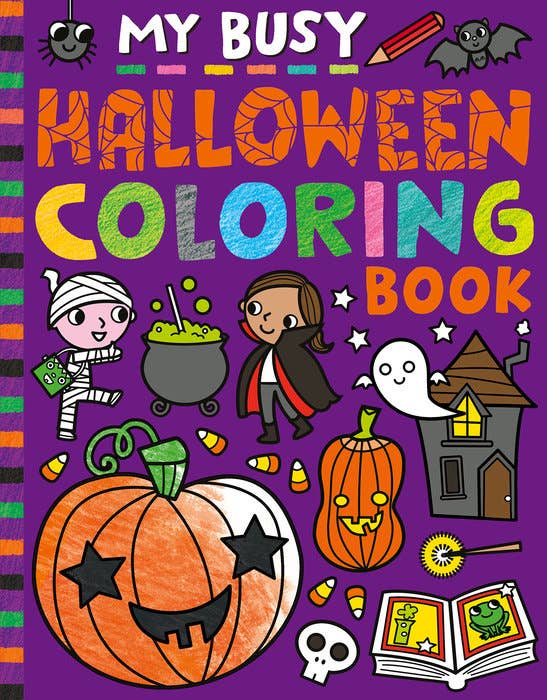 Penguin Random House LLC - My Busy Halloween Coloring Book