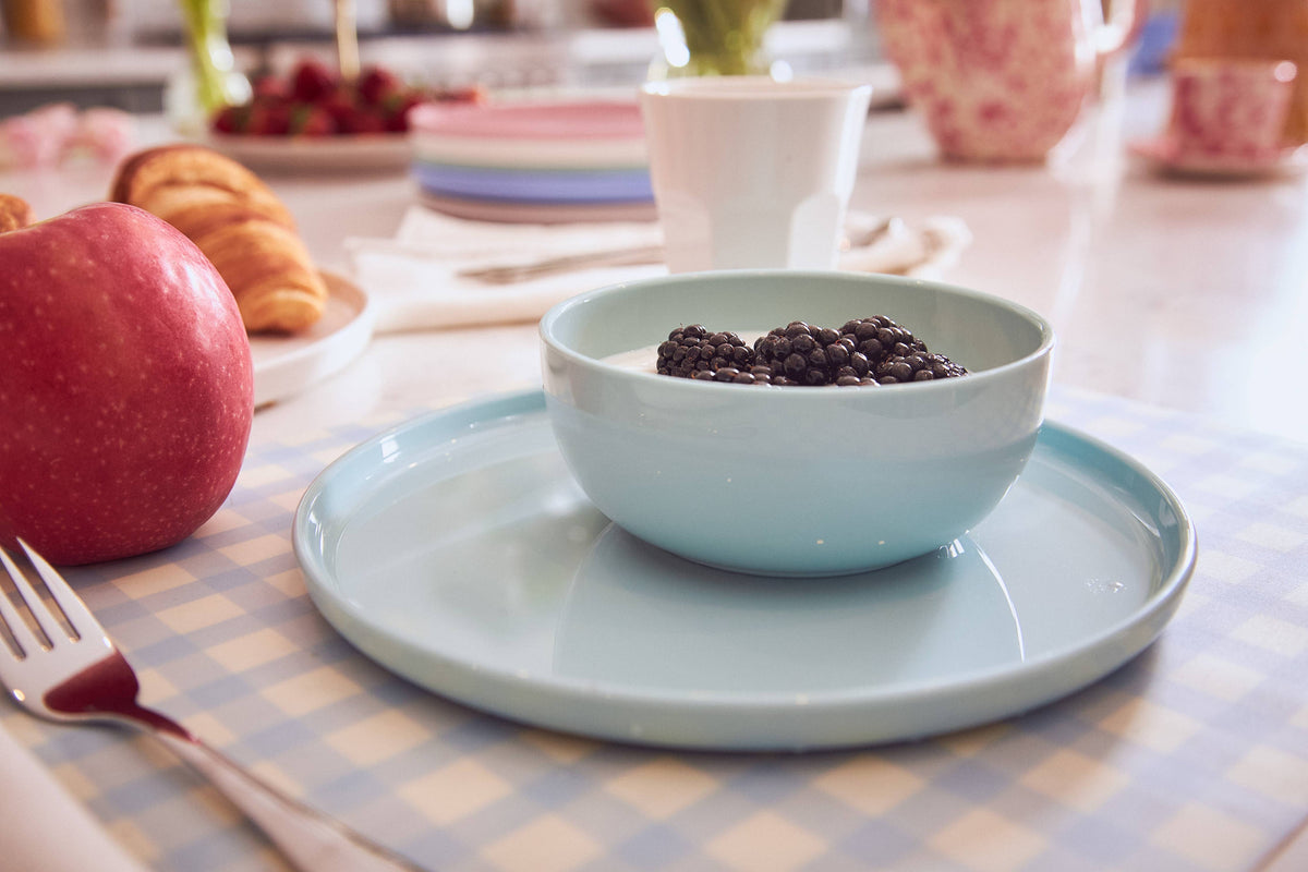 Recette - Plate and Bowl Set | Seafoam