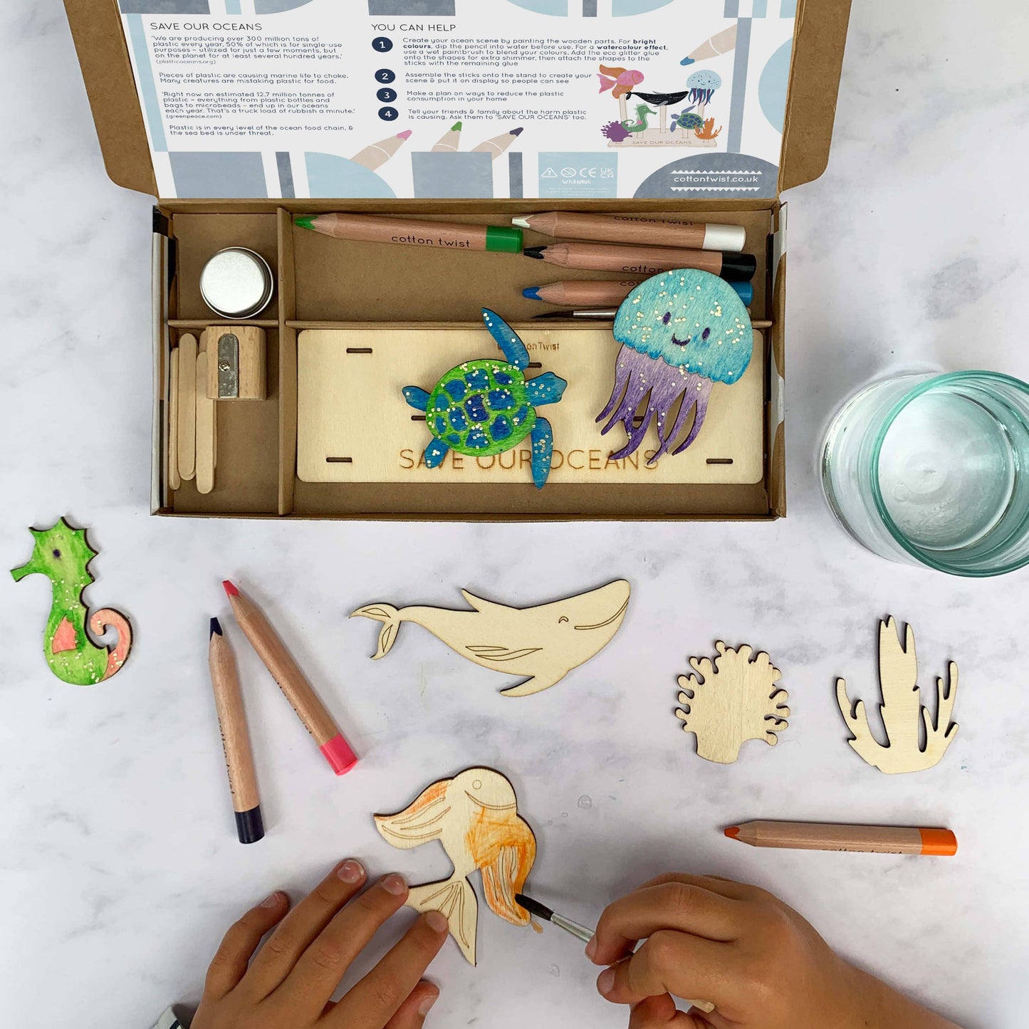 Cotton Twist - Save Our Oceans Craft Kit