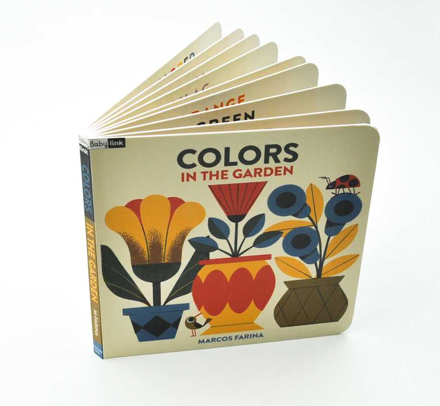 Simon & Schuster - Babylink: Colors in the Garden by Marcos Farina