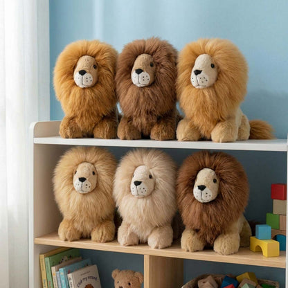 Shupaca Alpaca - Alpaca Stuffed Animal - Lion  Medium- 12"