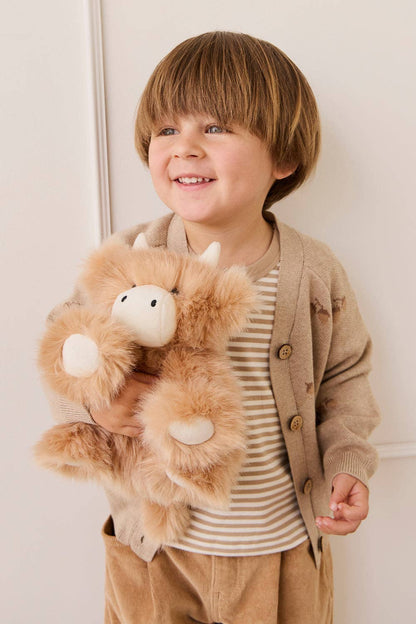 Snuggle Bunnies - Highland Cow Plush Stuffed Animal - Hilda