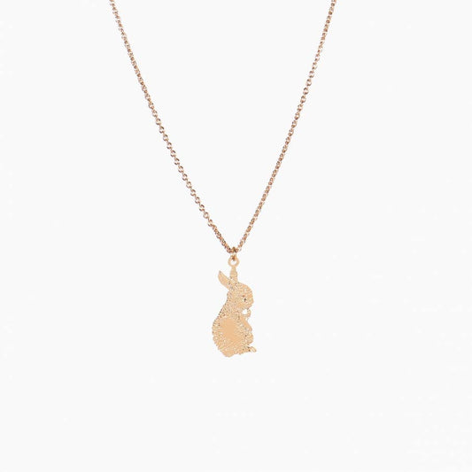 Titlee - PETER bunny necklace