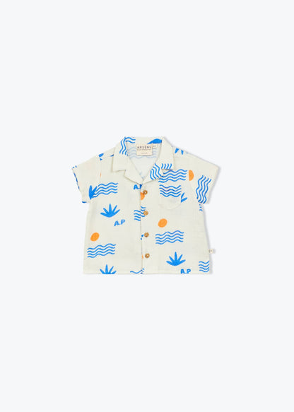 Arsene & Les Pipelettes Chemise Bebe Aloe