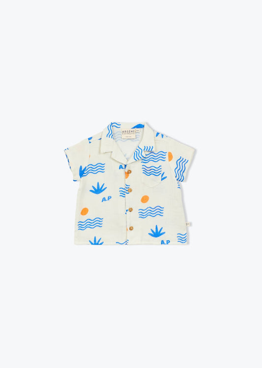 Arsene & Les Pipelettes Chemise Bebe Aloe