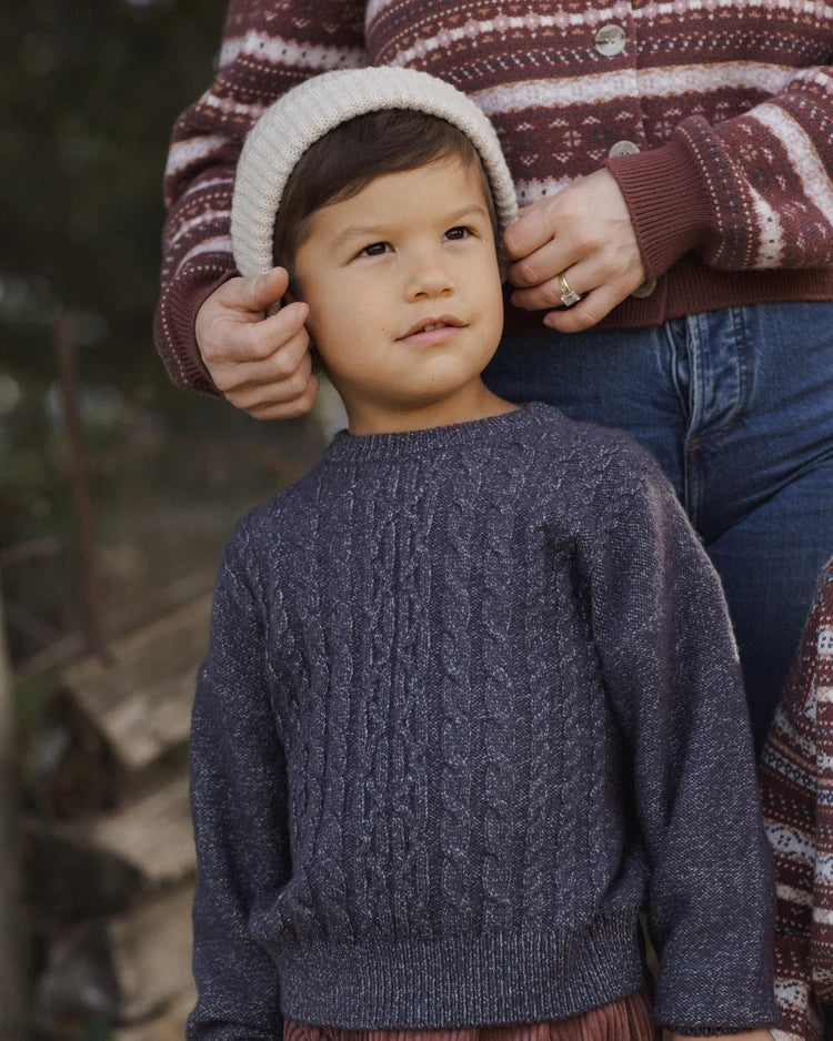 Rylee + Cru Aspen Sweater Midnight