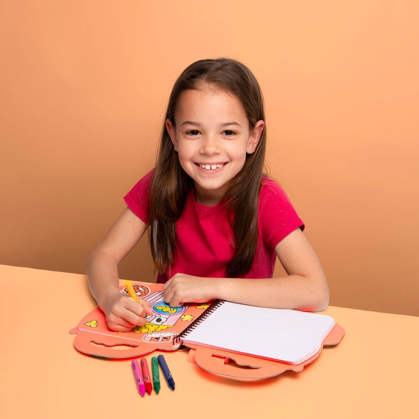 OMY - SUPER COLORING & STICKER BOOK - YUMMY