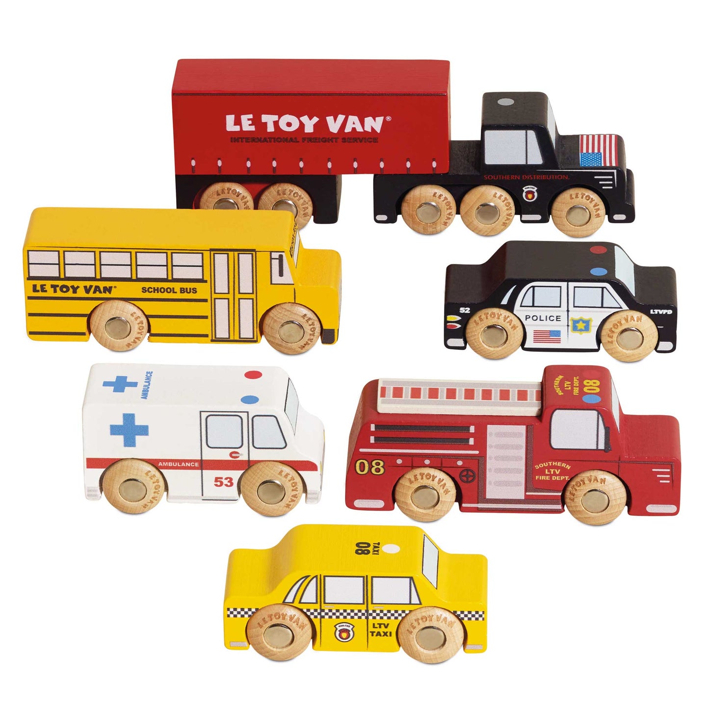 Le Toy Van, Inc. - American Toy Car Set