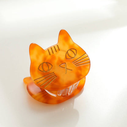 Adorro - Ginger Cat Claw Clip
