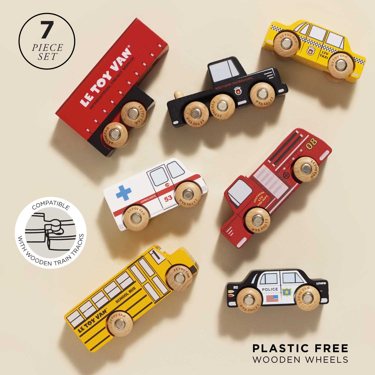 Le Toy Van, Inc. - American Toy Car Set