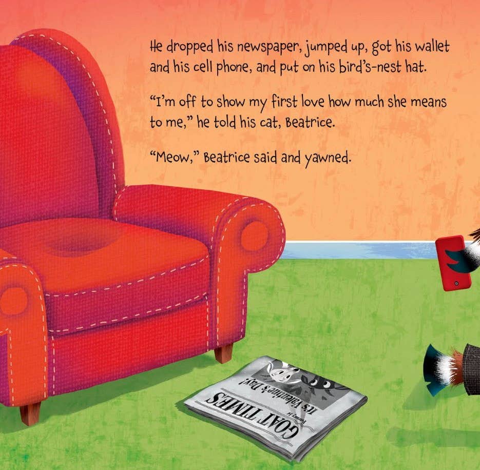 Sleeping Bear Press - Mr. Goat's Valentine, a picture book