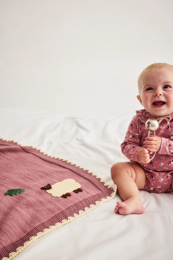 Misha & Puff Baby Meadow Blanket