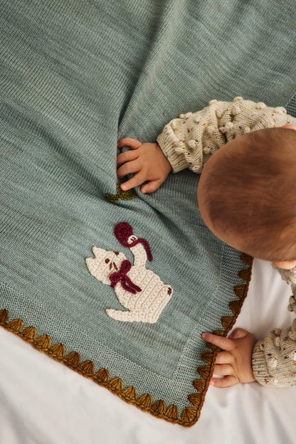 Misha & Puff Baby Meadow Blanket