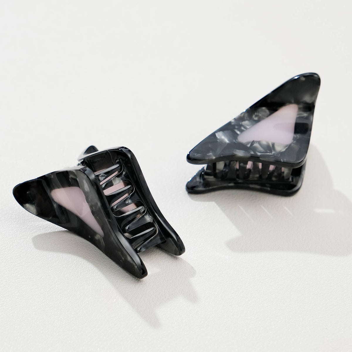 Adorro - Cat Ear Claw Clip (Set of 2) - Mini