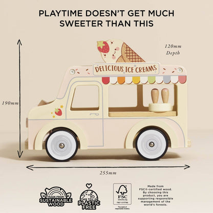 Le Toy Van, Inc. - Wooden Ice Cream Van