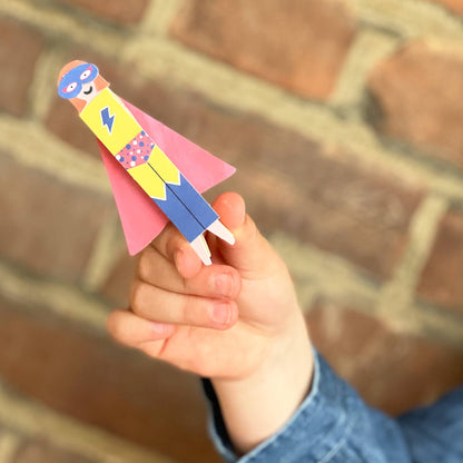 Cotton Twist - Make Your Own Superhero Peg Doll