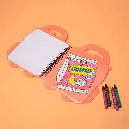 OMY - SUPER COLORING & STICKER BOOK - YUMMY