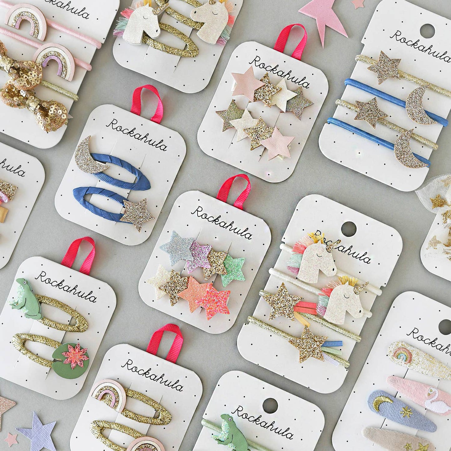 Rockahula Kids US - Rainbow Shimmer Star Clips