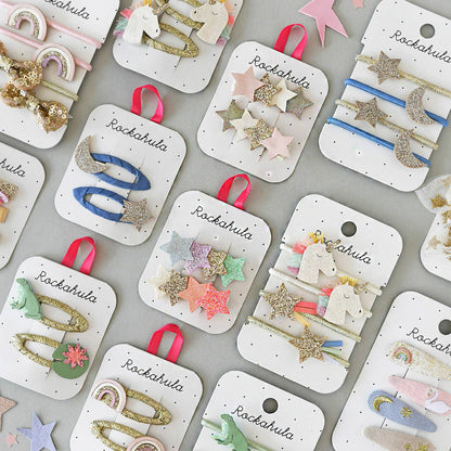 Rockahula Kids US - Rainbow Shimmer Star Clips