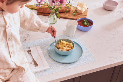Recette - Plate and Bowl Set | Seafoam