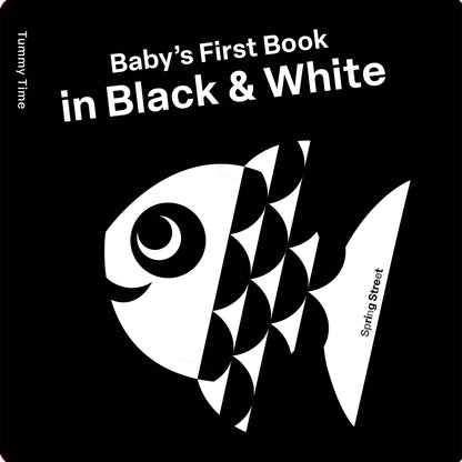Hachette Book Group - Spring Street Tummy Time: Baby's First Book in Black & White