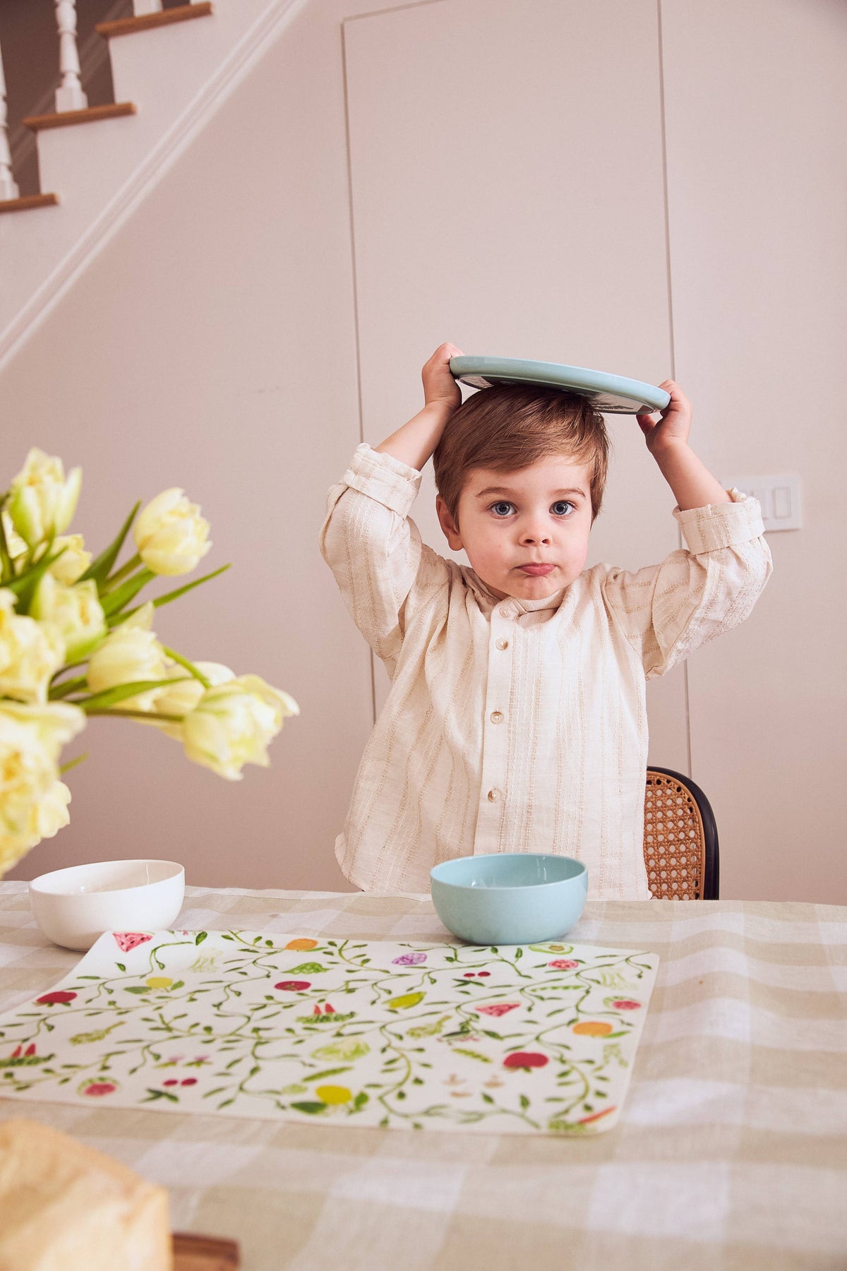 Recette - Plate and Bowl Set | Seafoam