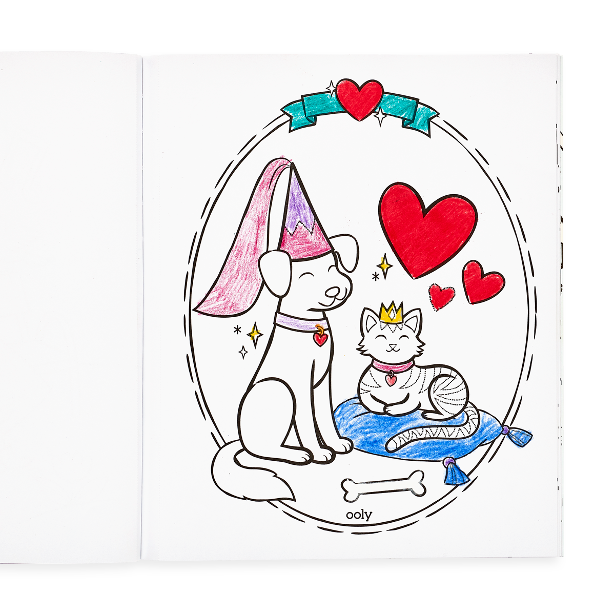 OOLY - Princesses & Fairies Stampables Coloring Pack