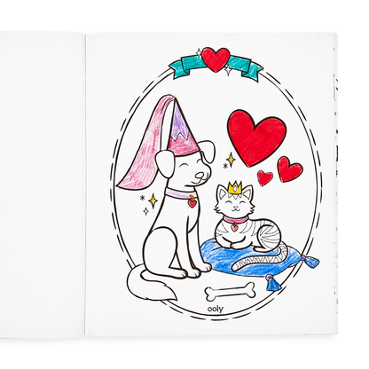 OOLY - Princesses & Fairies Stampables Coloring Pack