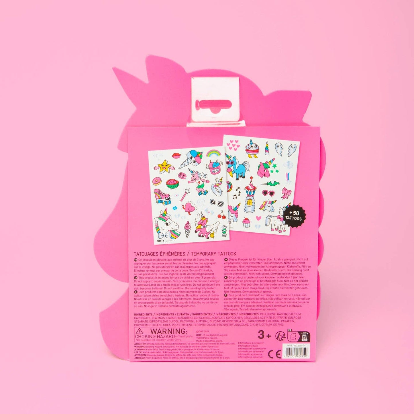 OMY - TEMPORARY TATOOS - UNICORN