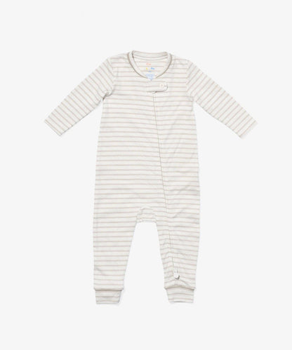 Oso & Me - Ziggy Zip Romper, Cloud Mini Stripe