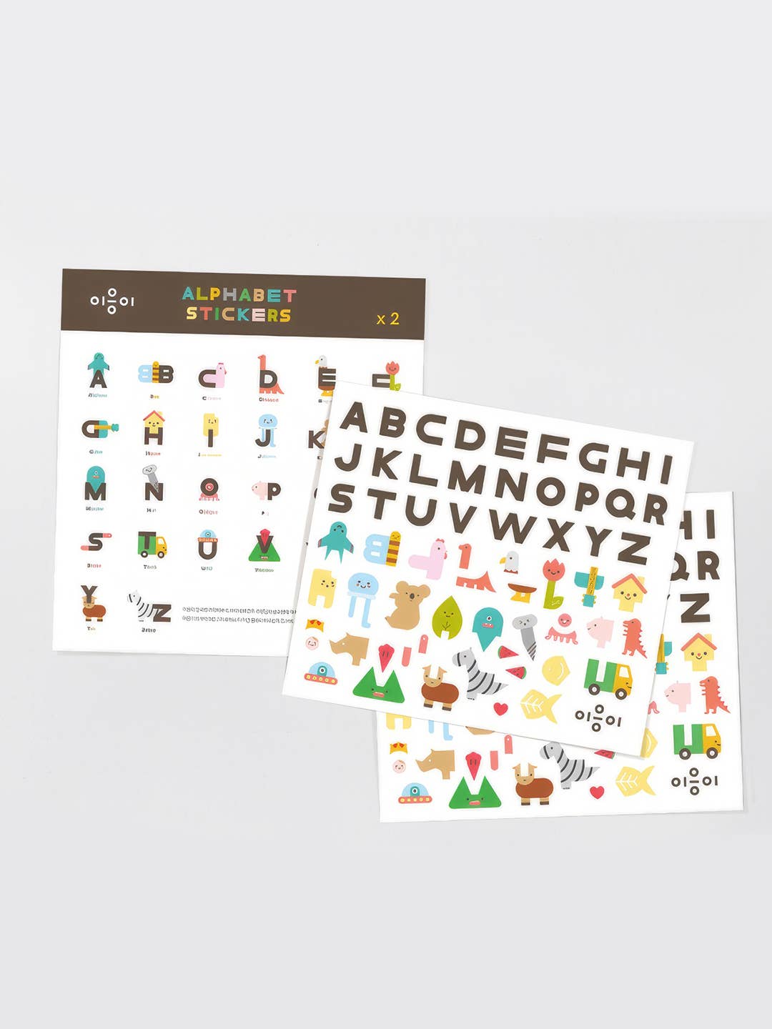Living Refinery - Oioiooi - Alphabet Stickers