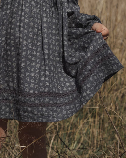 Rylee + Cru Selene Dress Heart Ditsy