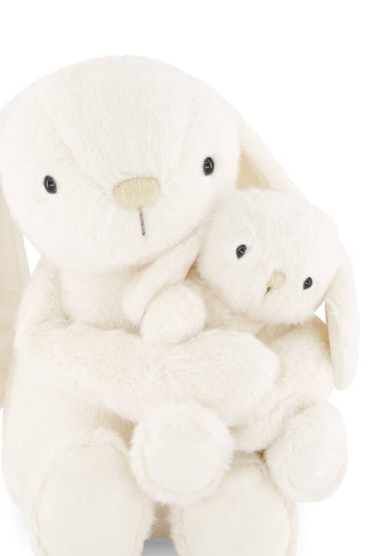 Snuggle Bunnies - Mama and Baby Bunny Plush Set - Frankie the Hugging Bunny