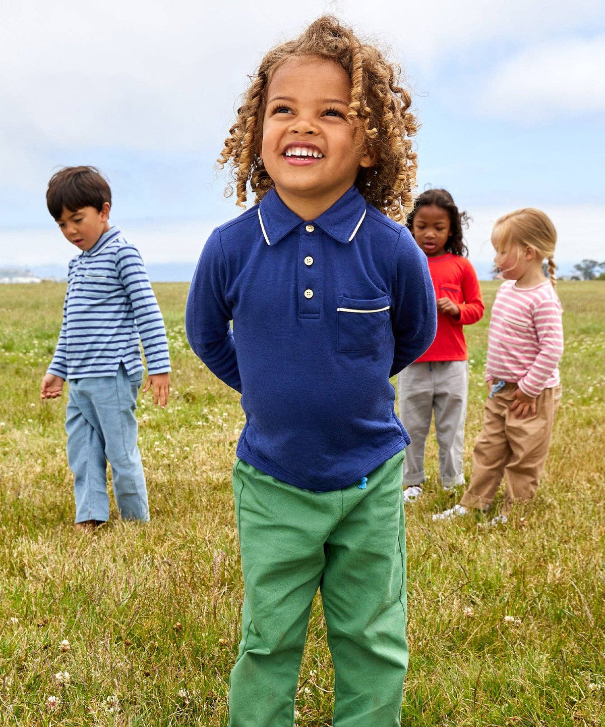 Oso & Me - Parker Polo, Navy