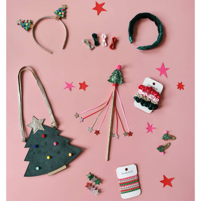 Rockahula Kids - Jolly Christmas Mini Bow Clips