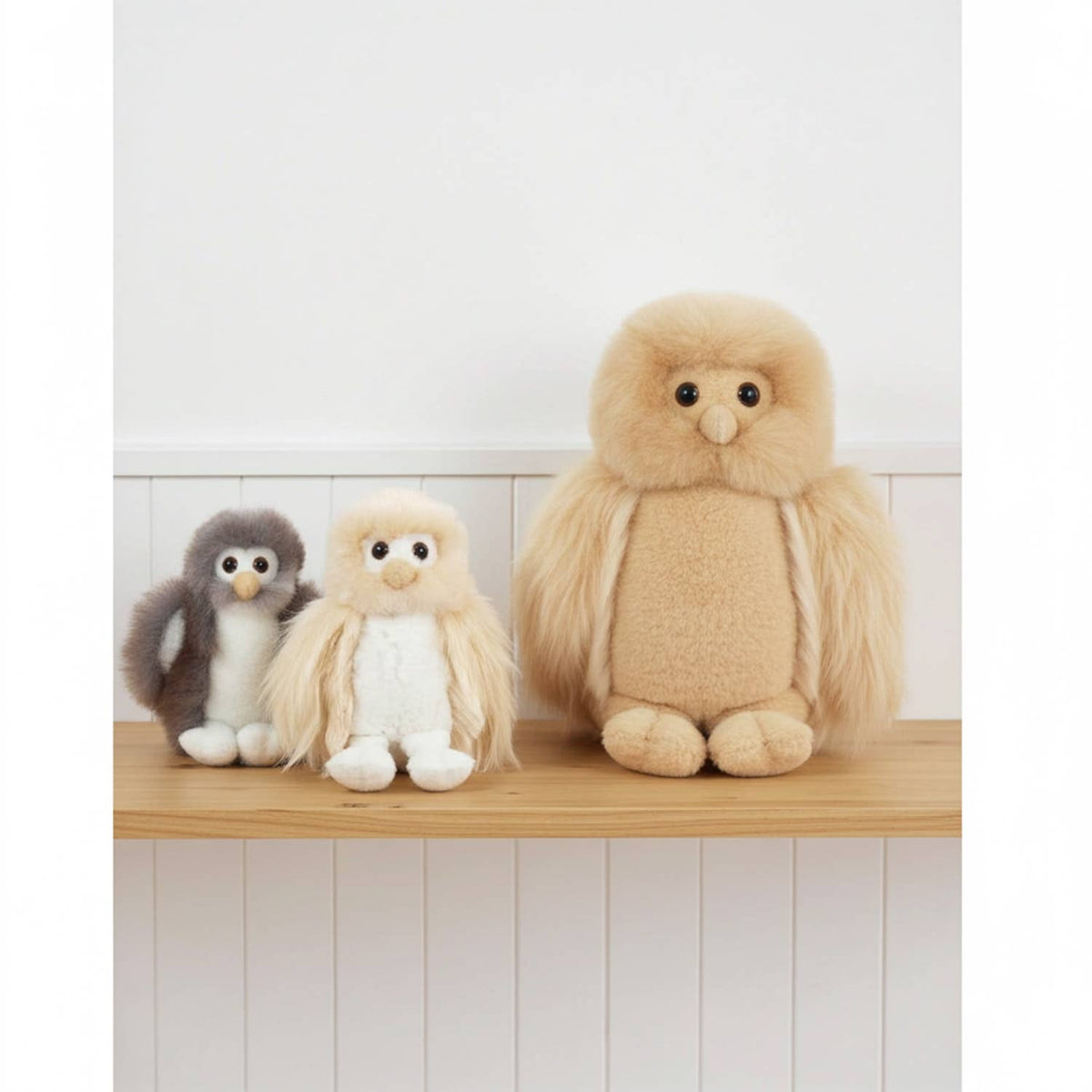 Shupaca Alpaca - Alpaca Stuffed Animal - Owl Large