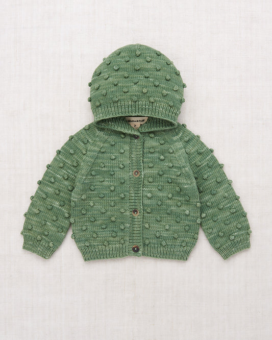 Misha & Puff Hooded Popcorn Cardigan