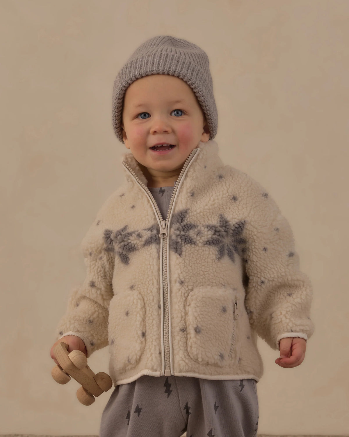 Rylee + Cru Beanie Dusty Blue