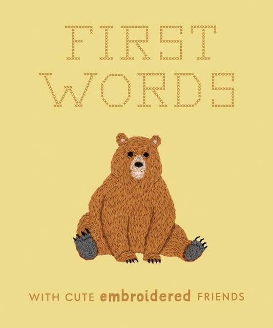 Penguin Random House LLC - First Words With Embroidered