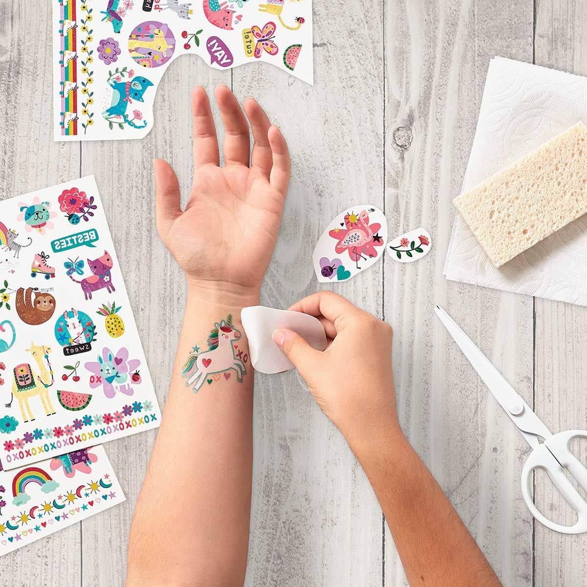 OOLY - Tattoo Palooza: Glitter Temporary Tattoos - Funtastic Friend