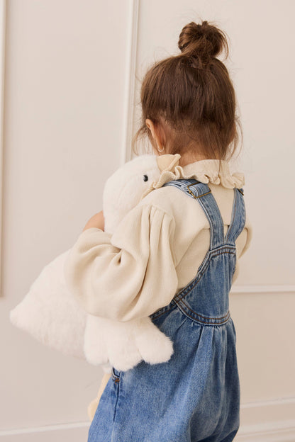Snuggle Bunnies - Large Plush Mommy Duck Stuffed Animal - Rose (18")