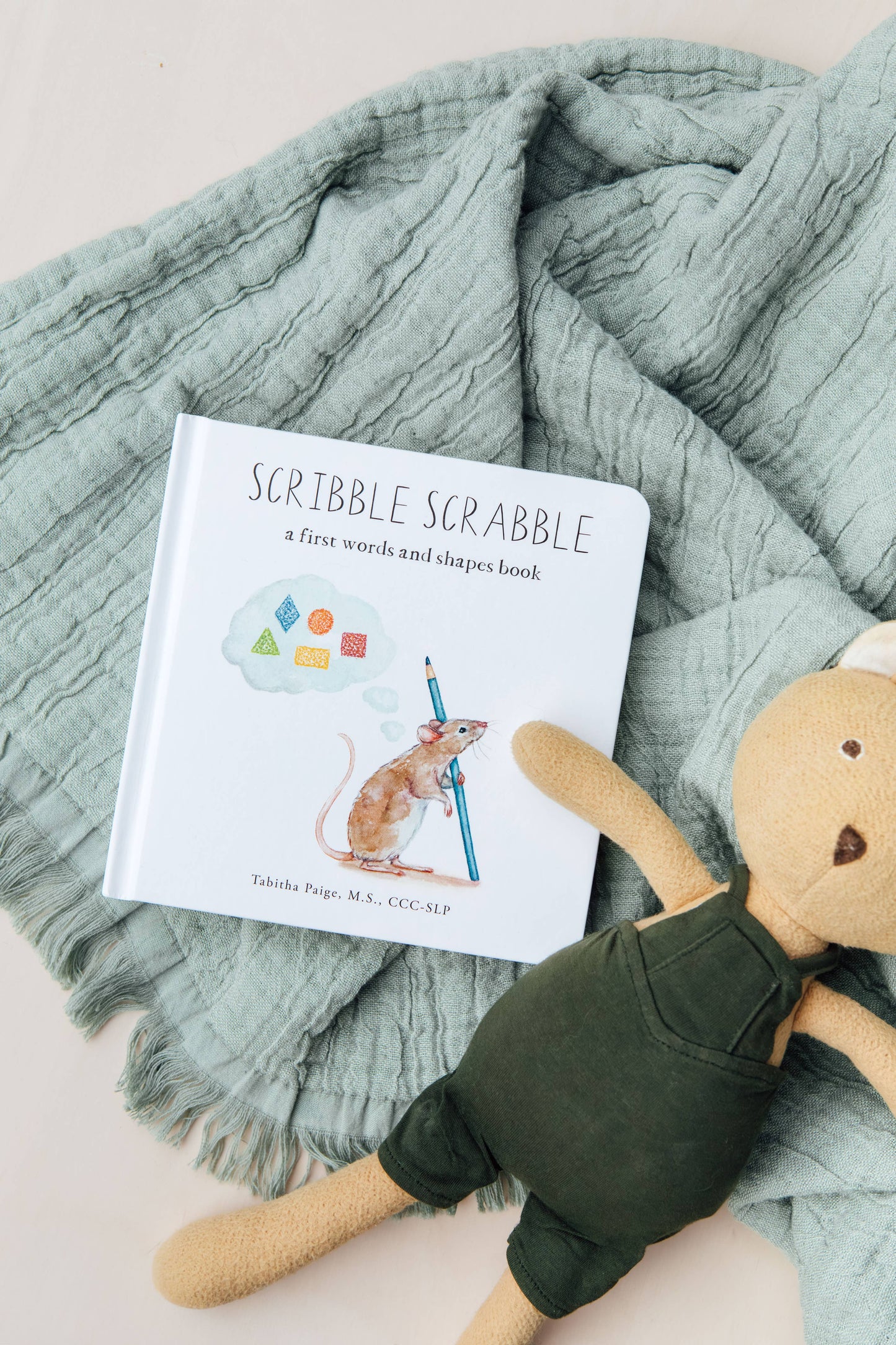 Paige Tate & Co. - Scribble Scrabble: A Board Book of First Words
