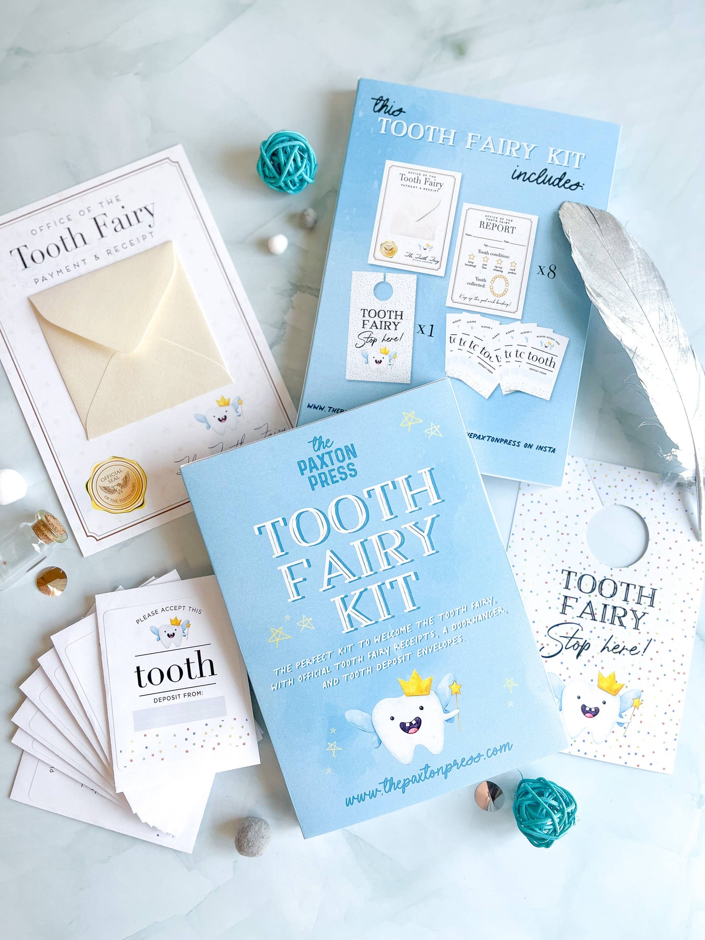 The Paxton Press - Tooth Fairy Kit *NEW Plastic-Free Packaging!*