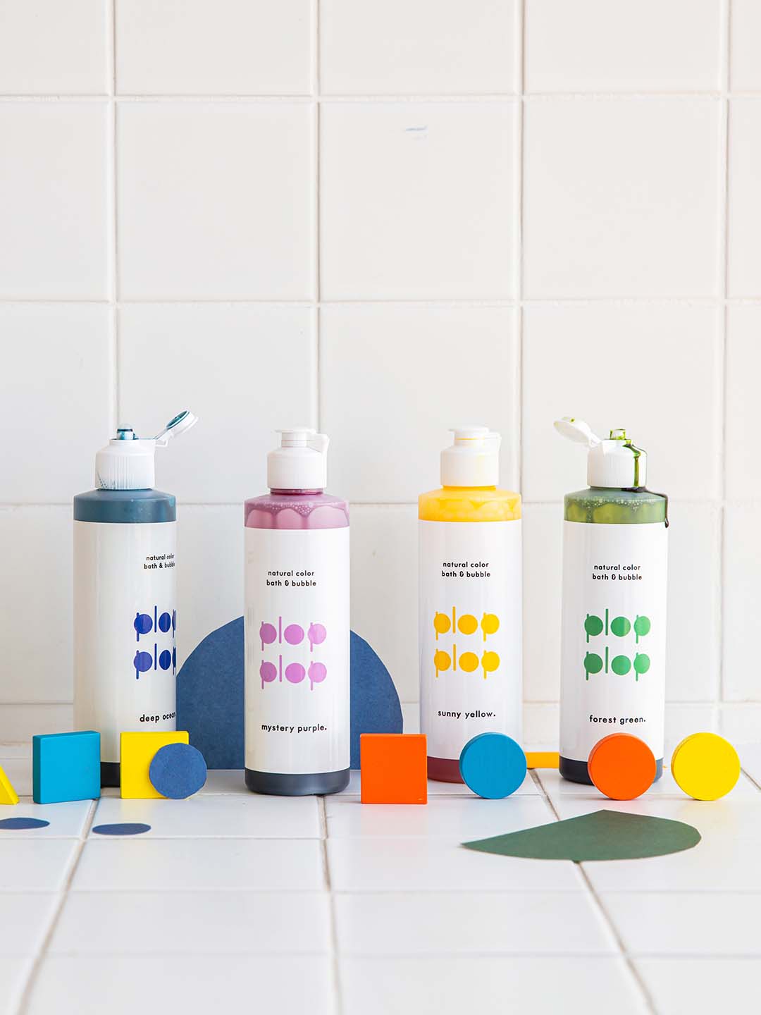 Living Refinery - Plop Plop Natural Color Bubble Bath - Mystery Purple (230g)