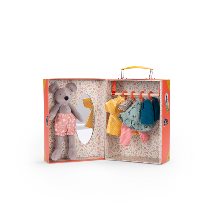 Speedy Monkey - Nini Little Wardrobe Suitcase - The Big Family