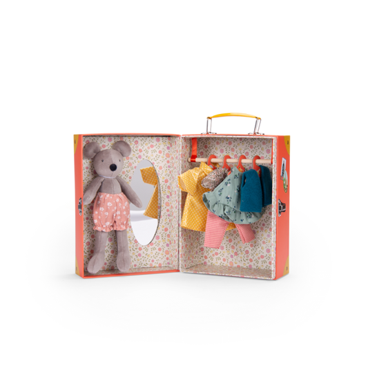 Speedy Monkey - Nini Little Wardrobe Suitcase - The Big Family